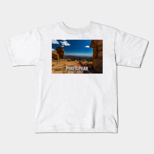 Pikes Peak Colorado Kids T-Shirt